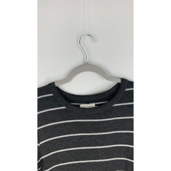 Lou & Grey Signature Soft Striped Lounge T Shirt Dress Womens XS Long Sleeve - Picture 3 of 6